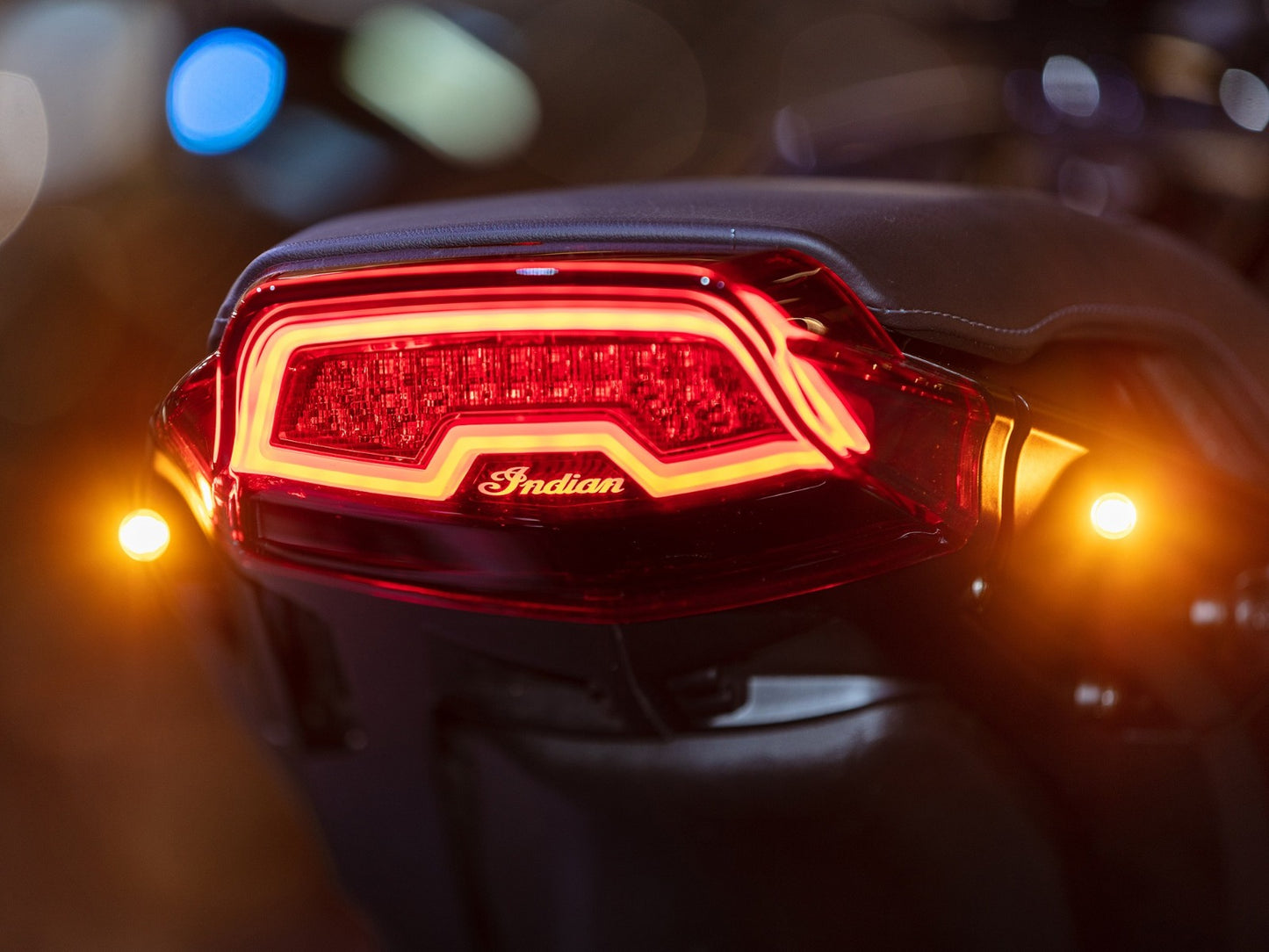 Wunderkind littleone Billet LED Turn Signals - Rear - Indian FTR 1200