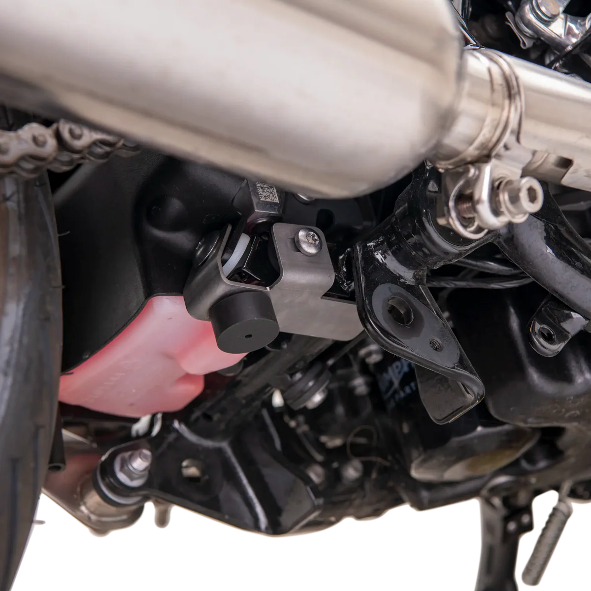 British Customs Center Stand Stop - 2016+ Bonneville T100 / T120