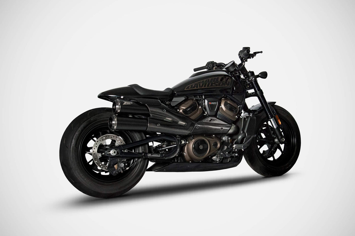 Zard Top Gun Slip On Kit - 2021+ Harley Davidson Sportster S