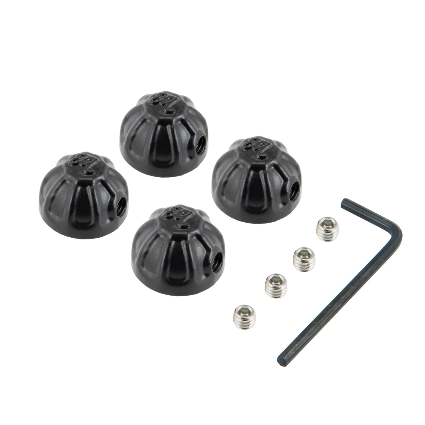 Motone Head Bolt Covers / Stud Knuckles - Black