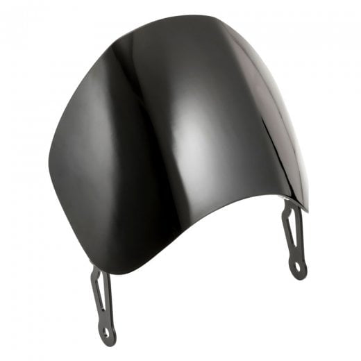 Motone Microblade Aluminum Flyscreen - Gloss Black