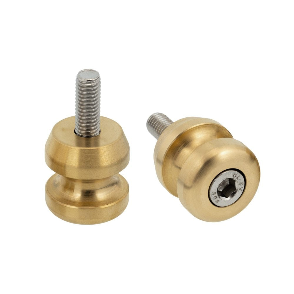 Motone Shock Mount Luggage Spools - Brass