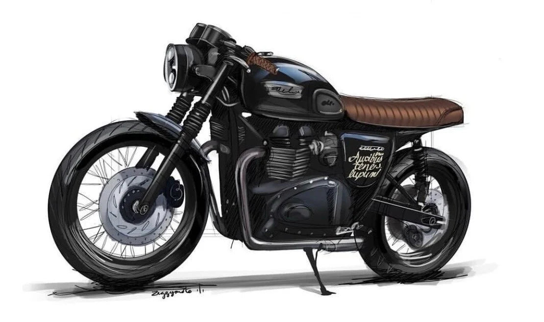 A&J Cycles Bike Sketch Sticker Pack