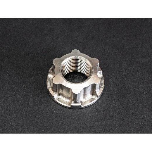 Motone Gaffer Rear Axle Nut - Titanium