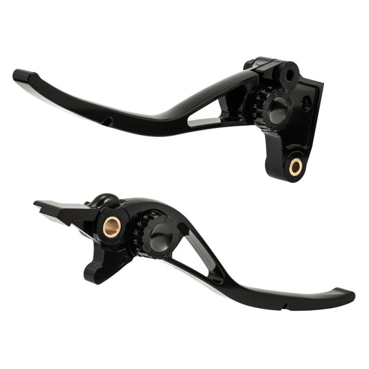 Motone Pike Brake and Clutch Lever Set - Black