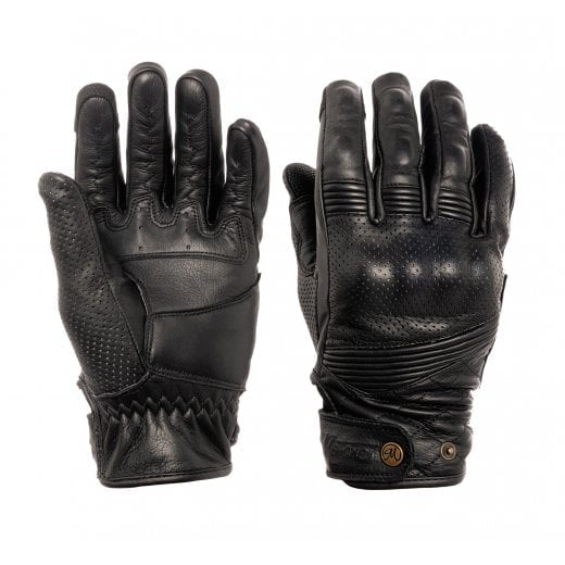 Motone SPECTRE - Motorcycle Riding Gloves - Analine Leather - Black