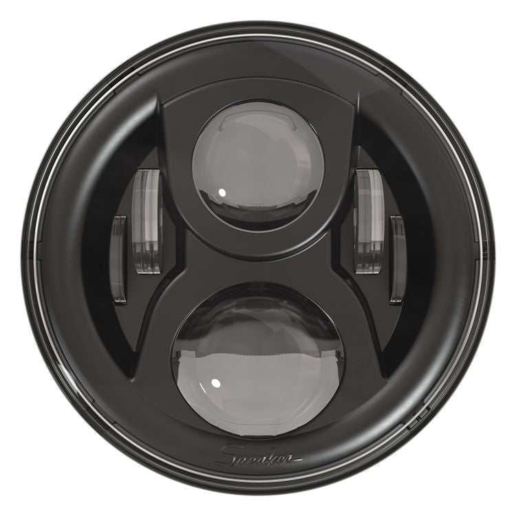 JW Speaker 8700 Dual Burn LED Headlight Upgrade - Triumph Thruxton R / 1200, T120, T100, Street Twin, Street Cup, Street Scrambler