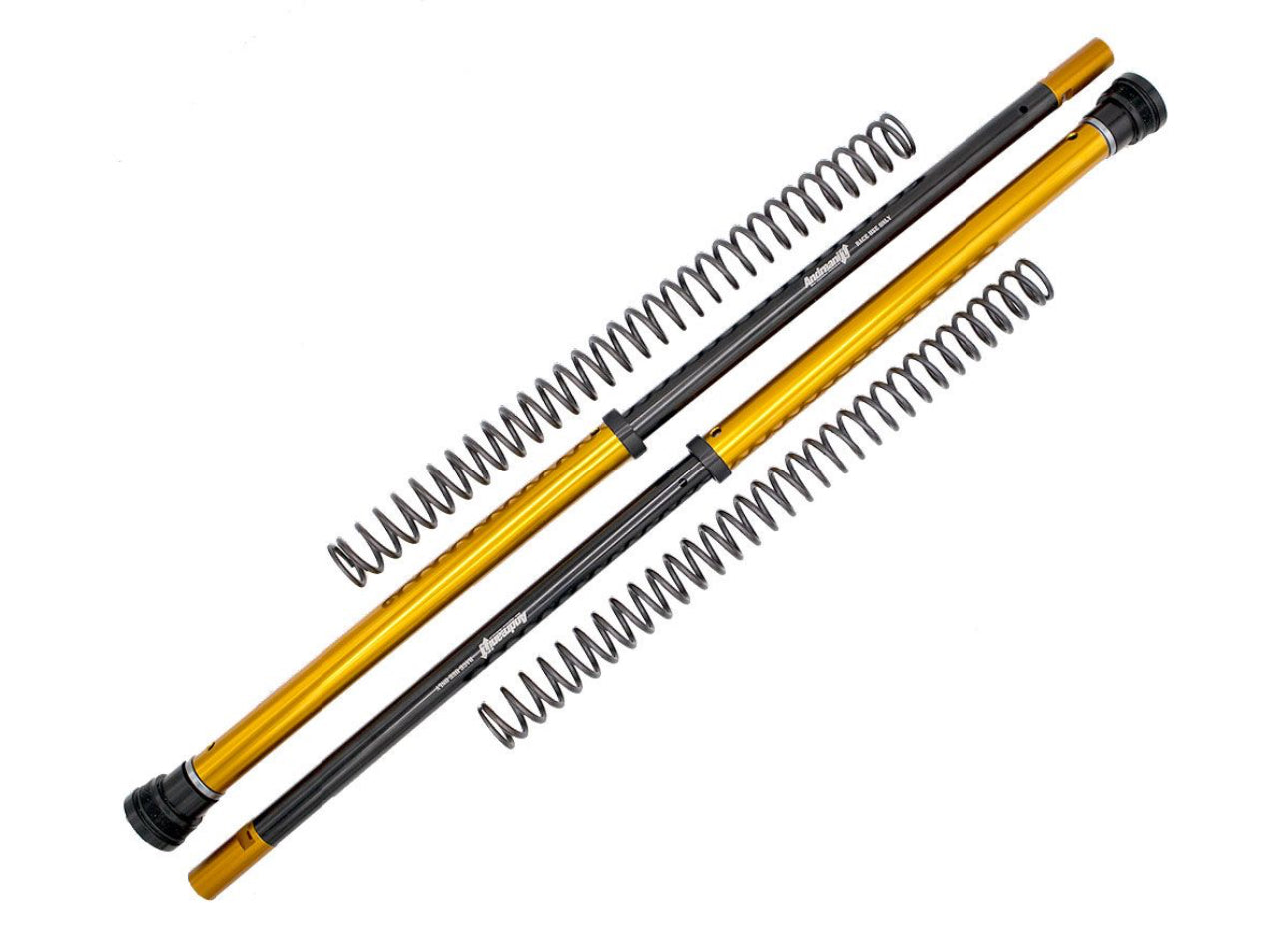 Andreani Misano Rally Race Front Fork Cartridge Kit - Triumph Scrambler 400 X - +20MM Length +30MM Stroke