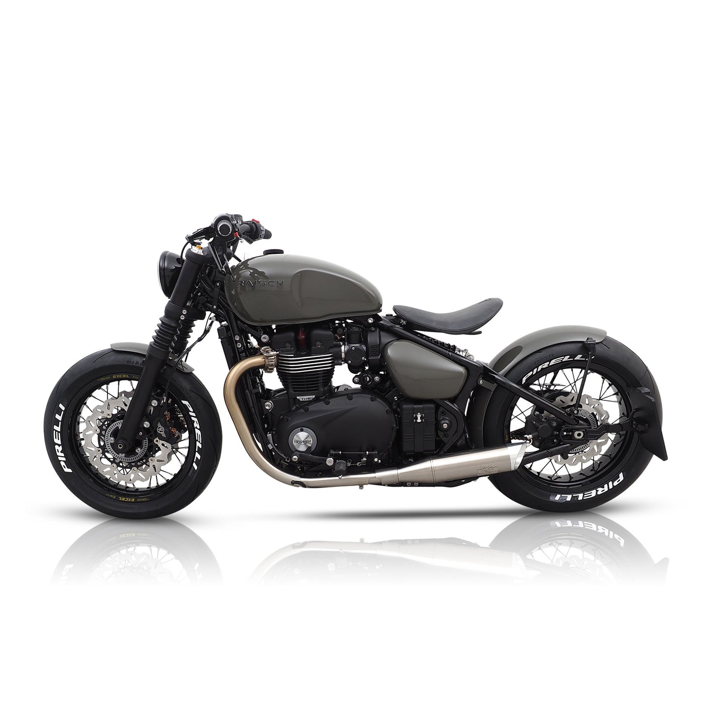 ClassicBike Raisch Shorty Race Fender - Triumph Bobber
