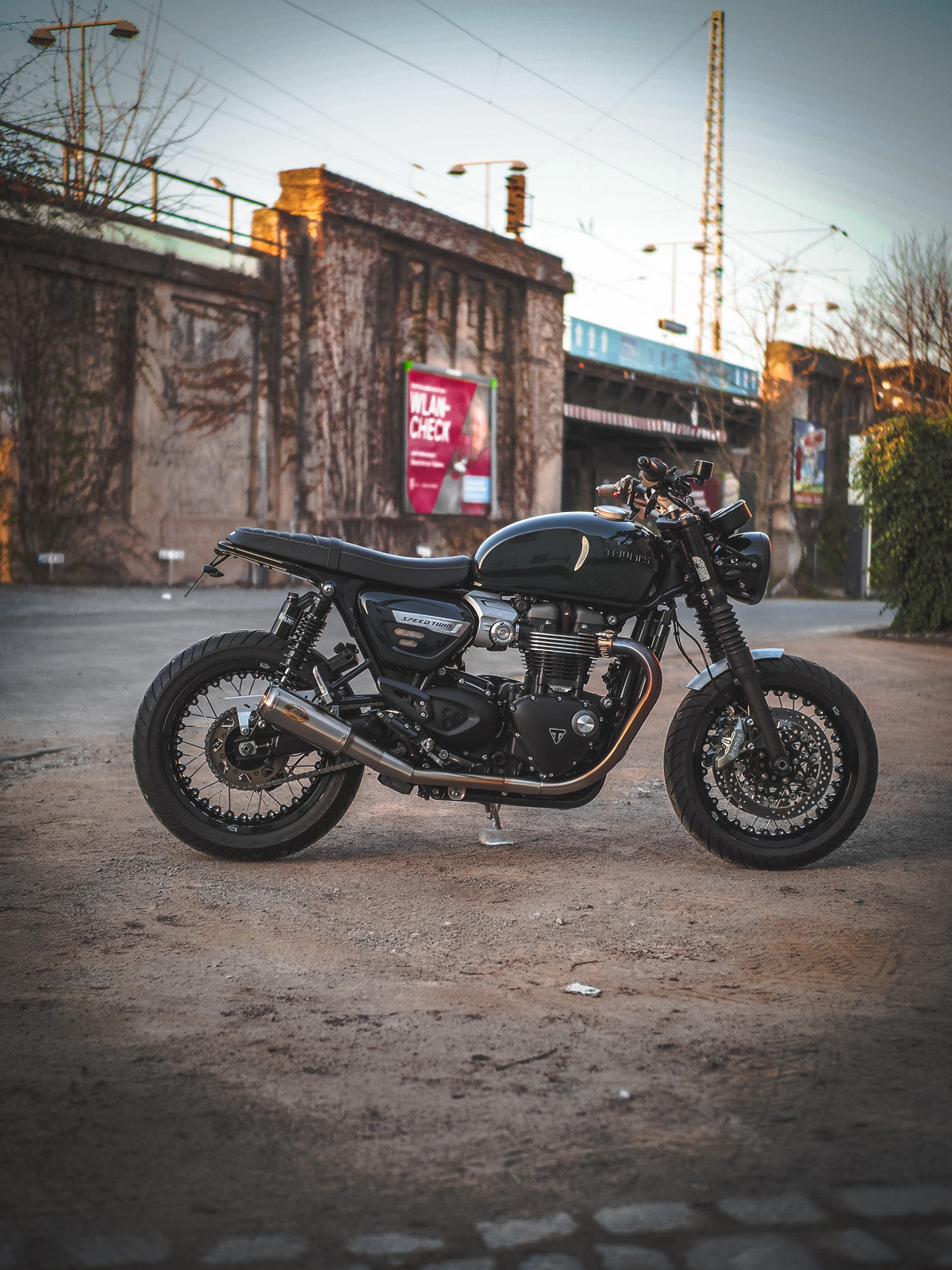 ClassicBike Raisch Fender Eliminator Kit - Triumph Speed Twin 1200