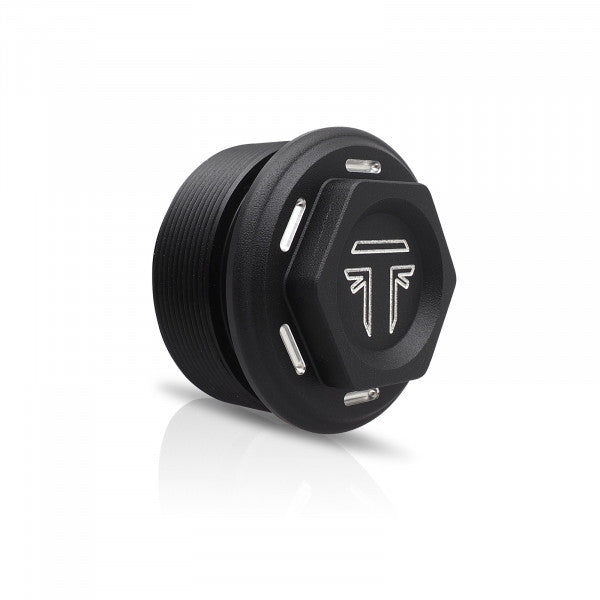 ClassicBike Raisch Billet Fork Tube Caps - Black