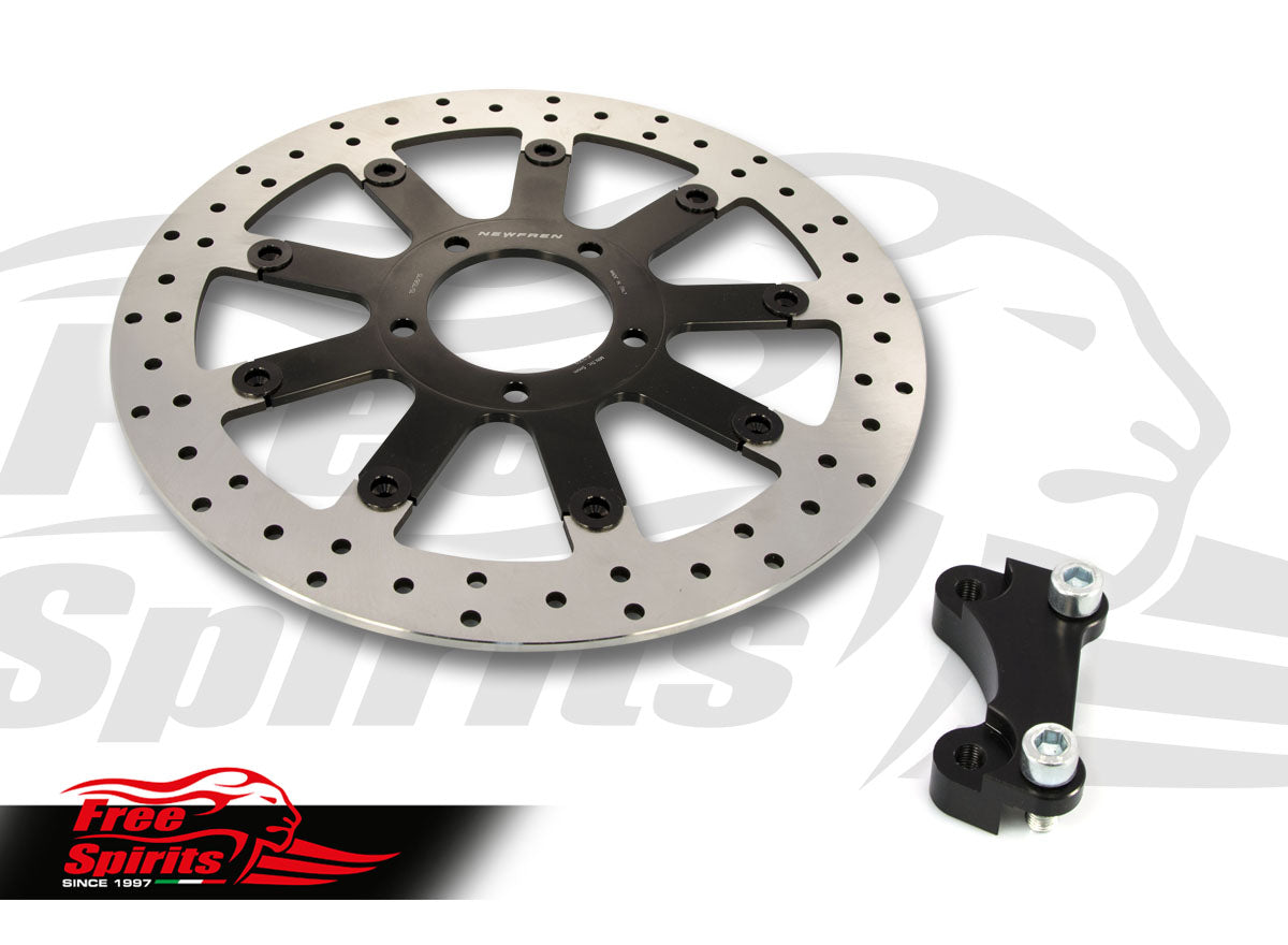 Free Spirits 340MM Floating Front Brake Rotor Upgrade - Triumph Street Twin, Street Scrambler 2019+