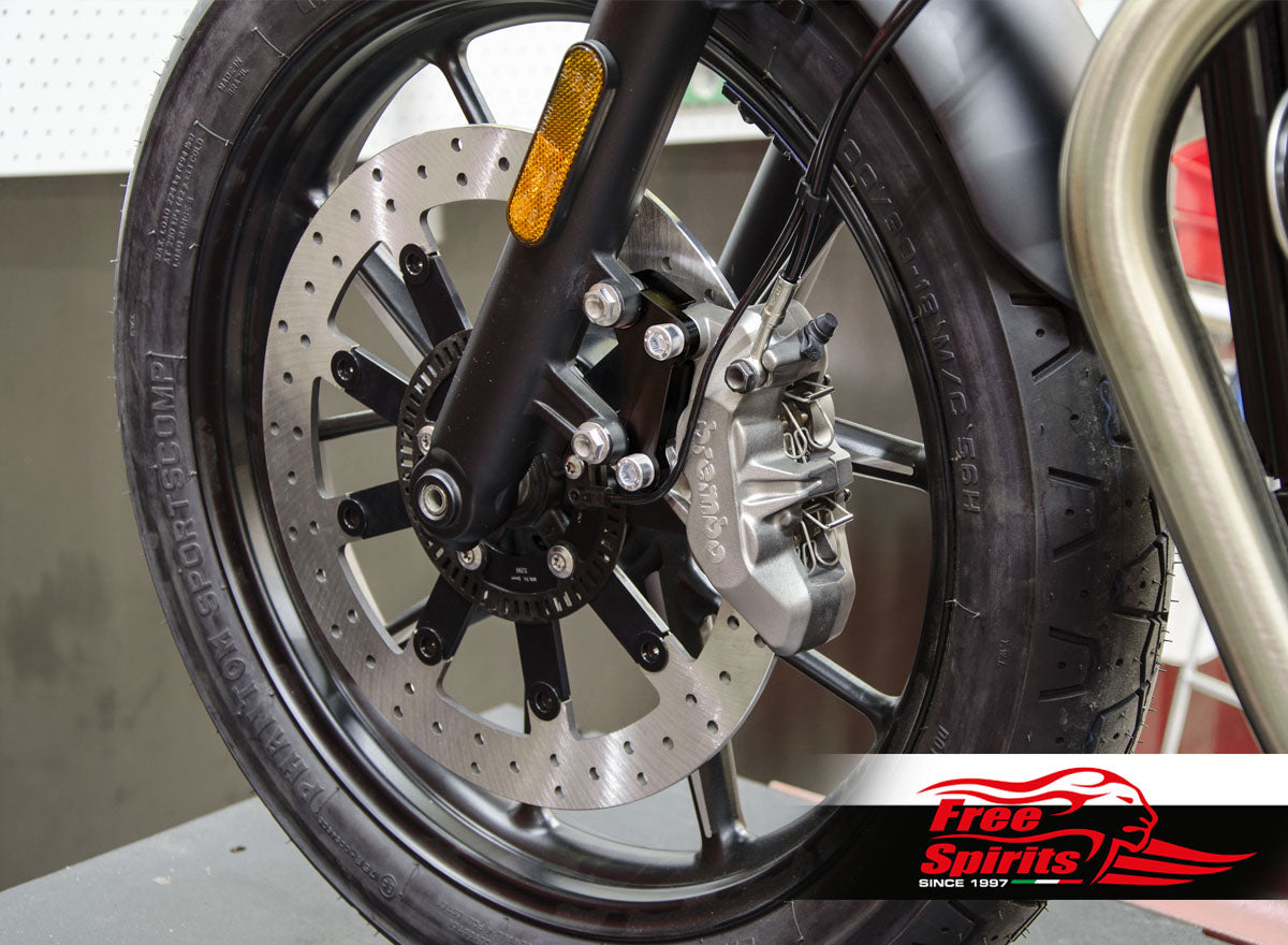 Free Spirits 340MM Floating Front Brake Rotor Upgrade - Triumph Street Twin, Street Scrambler 2019+