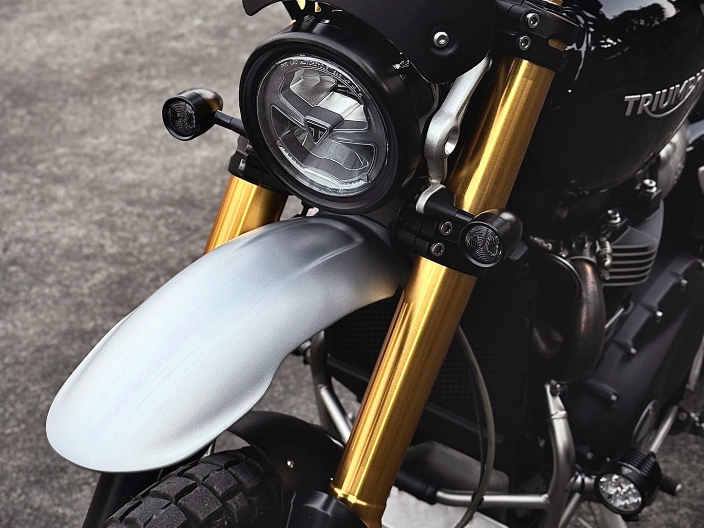 Bunker Customs High Front Fender - Triumph Scrambler 1200 X / XE / XC