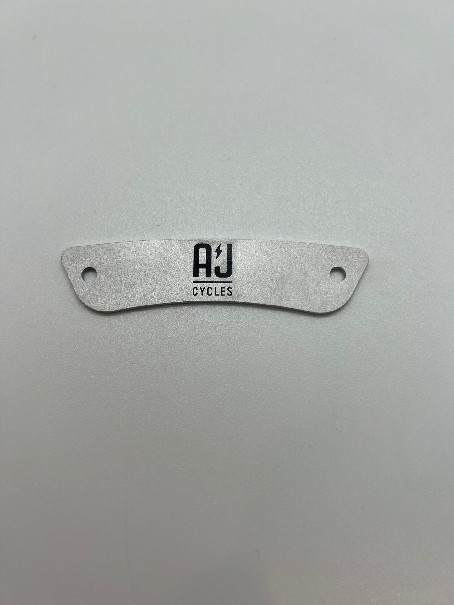 A&J Cycles Logo Seat Tag - Triumph Bobber