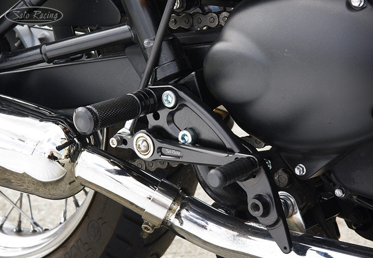 Sato Racing Rearsets - Air Cooled Bonneville