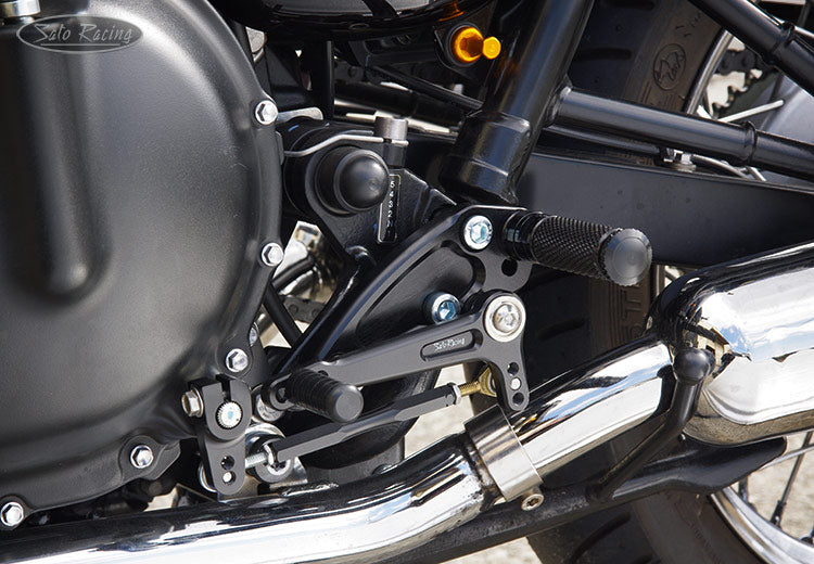 Sato Racing Rearsets - Air Cooled Bonneville