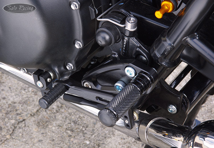 Sato Racing Rearsets - Air Cooled Bonneville