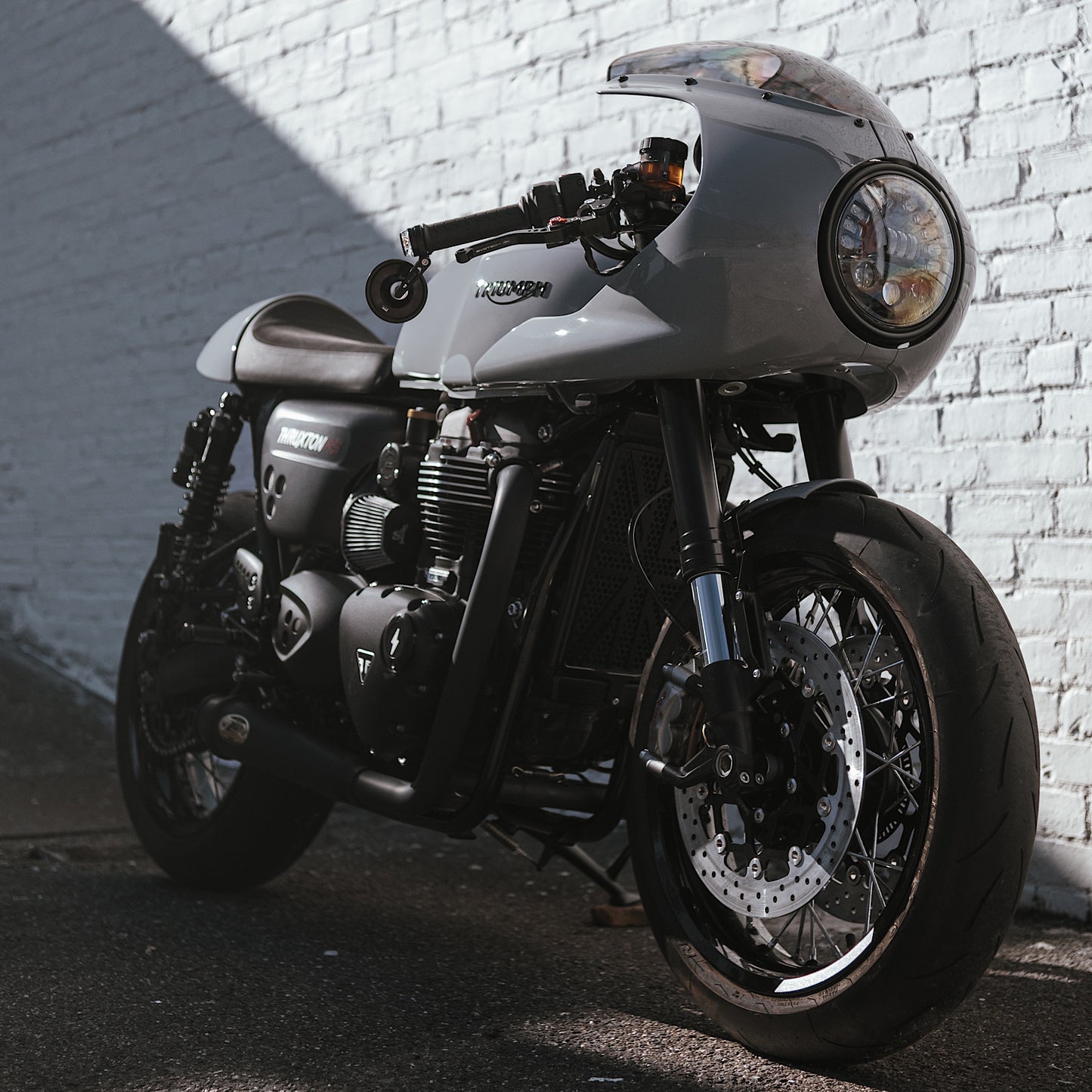 Classicbike Raisch Short Aluminum Front Fender - Thruxton R / RS / TFC