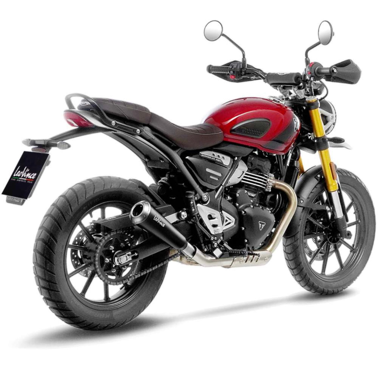 Leo Vince GP One Slip On Exhaust - Triumph Scrambler 400 X / Speed 400