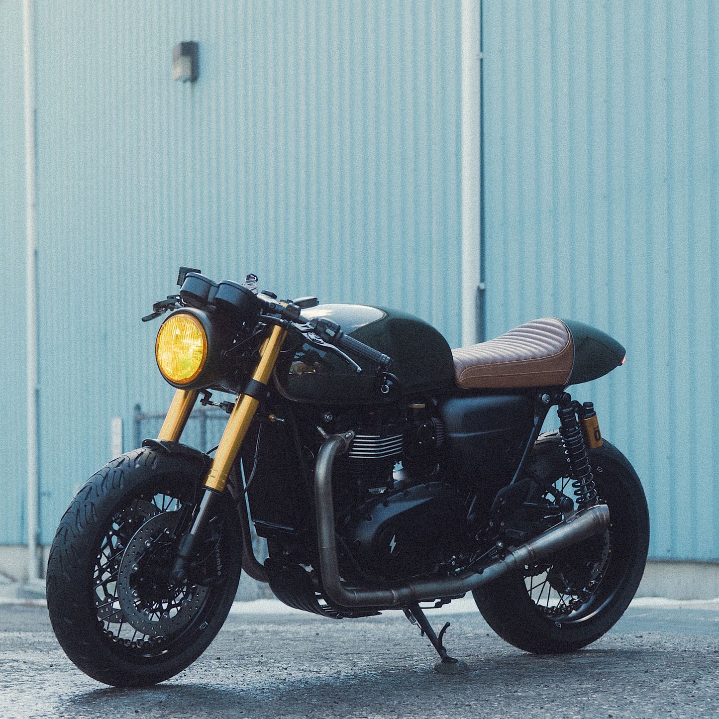 Classicbike Raisch Short Aluminum Front Fender - Thruxton R / RS / TFC