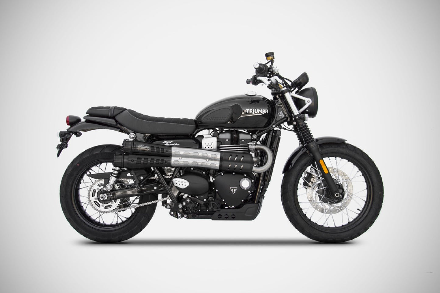 Zard “Six Days” Slip-Ons - 2017-2023 Triumph Scrambler 900