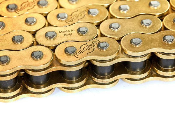 Regina HPE Maintenance Free Chain - 520 - 120 Links - Gold