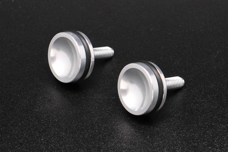 Super Corse Seat Cowl Bolts - Triumph Thruxton - Black, Silver or Brass