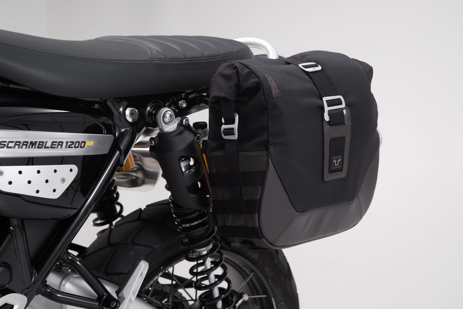 legend gear lc2 SW-Motech SLC Pannier Rack with Quick Detach Legend LC2 Bag - Black