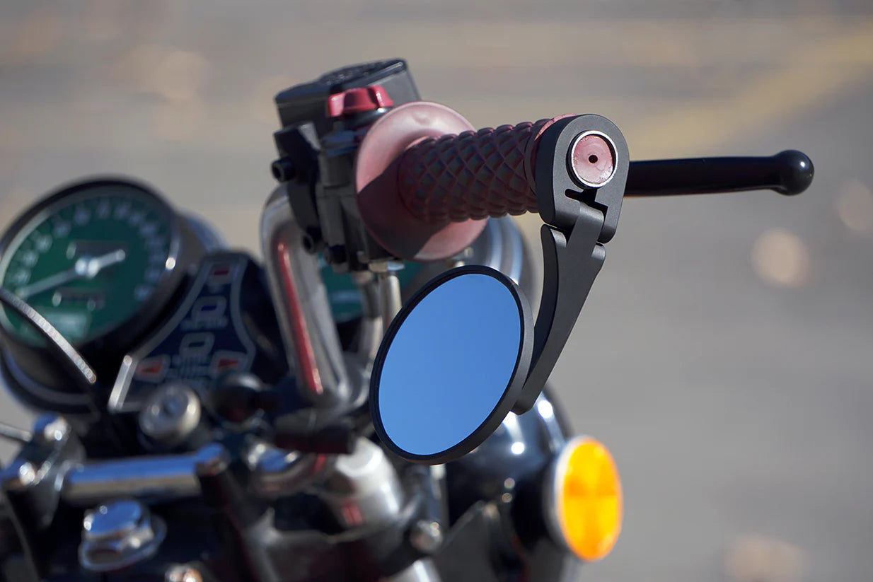 The Motoworks Quad-Axis Mirror - Black