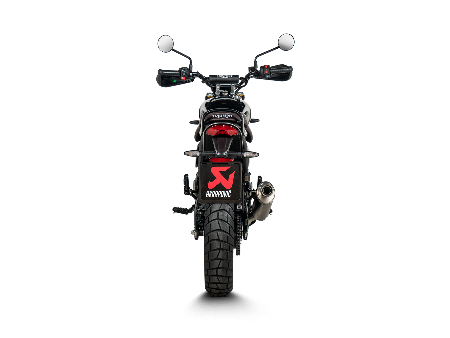 Akrapovic Titanium Slip on - Triumph Scrambler 400 X / Speed 400
