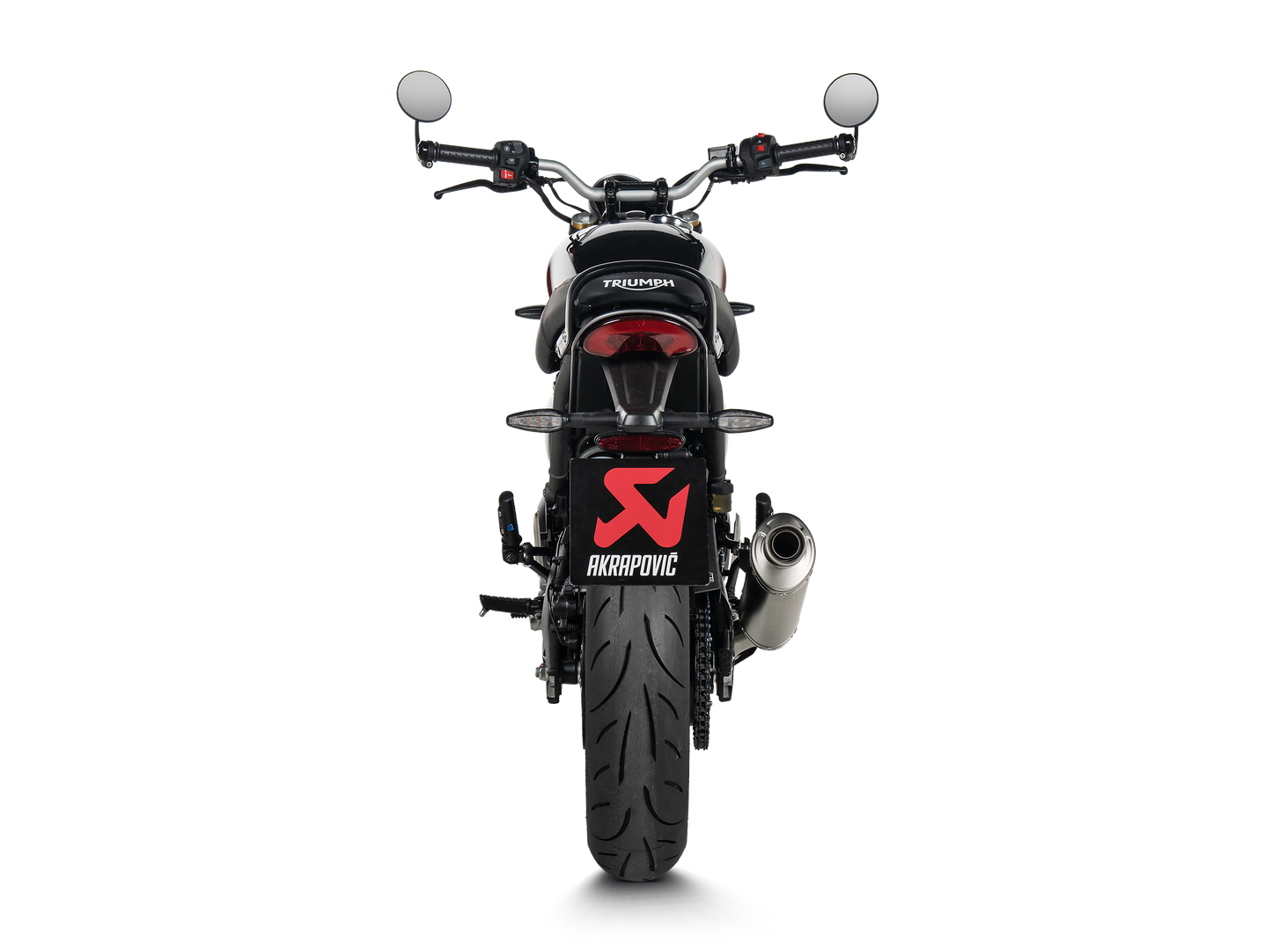 Akrapovic Titanium Slip on - Triumph Scrambler 400 X / Speed 400
