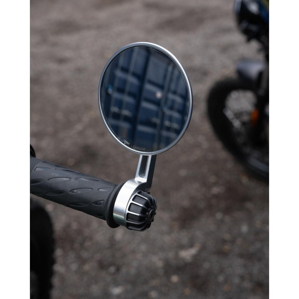 Motone Turismo Mirror - Type S - 100MM - Silver
