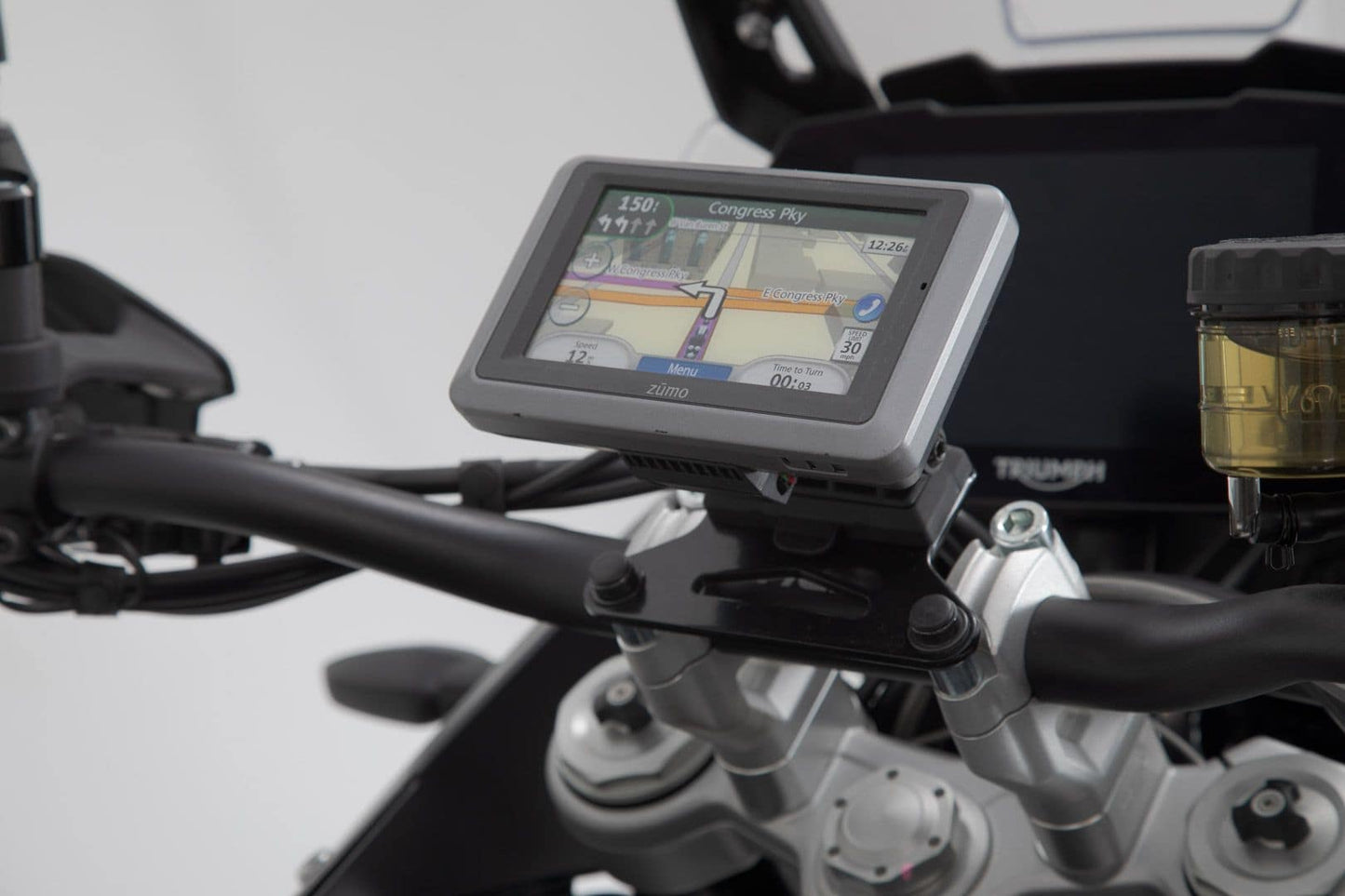 SW-Motech Handlebar GPS Mount - Triumph