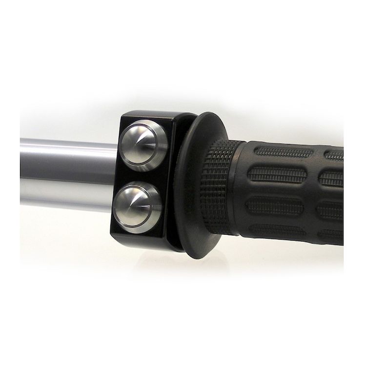 Closeout - Motogadget mo.switch 2 Button - Black Housing / Stainless Buttons - 7/8”