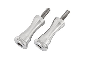 Motone Quick Release Seat Bolts - Silver or Black - Standard Length - 2001 - 2015 Triumph Classics