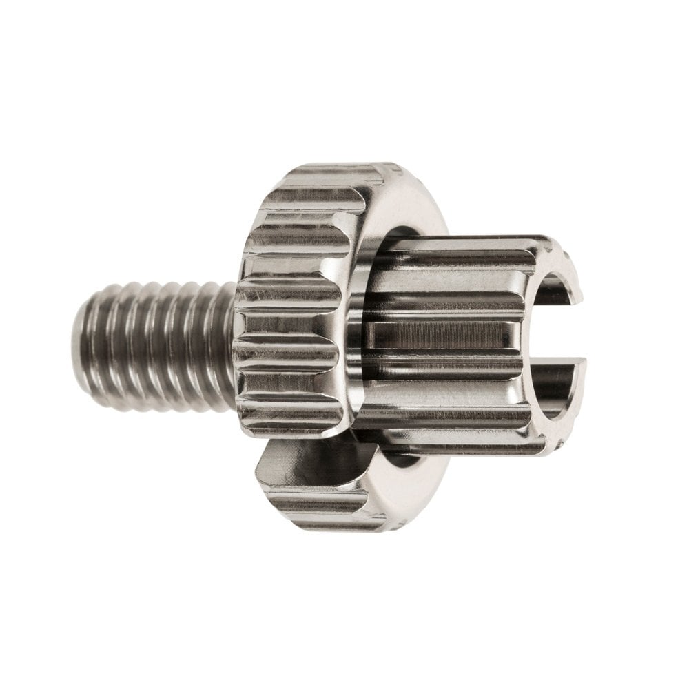 Motone Twister Titanium Clutch Adjuster - Natural - M8X1.25X18