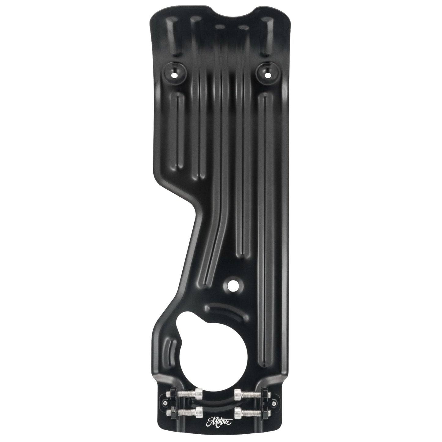 Motone Defender Sump Guard / Skid Plate - Black or Silver - Triumph Bobber / Bobber Black