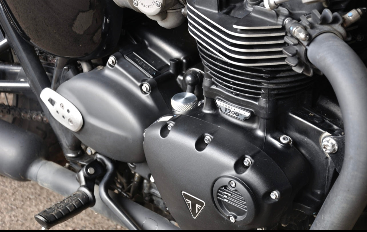 Vice Motorcycles Oil Fill Cap - Silver