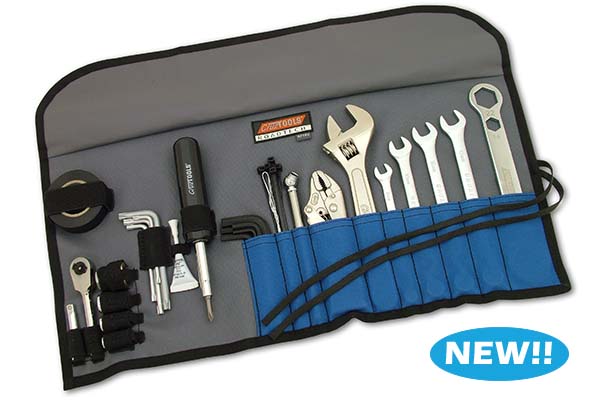 Cruz Tools ROADTECH TR2 Tool Roll Bag for Triumph Motorcyles