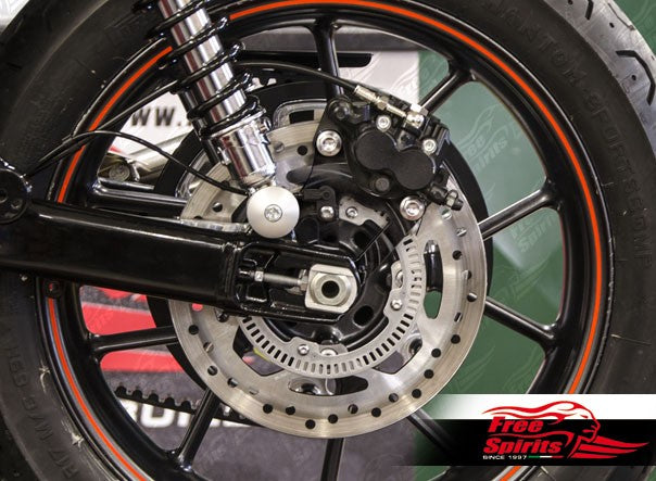 Free Spirits Rear Caliper Relocation kit - 2016+ Triumph Classics