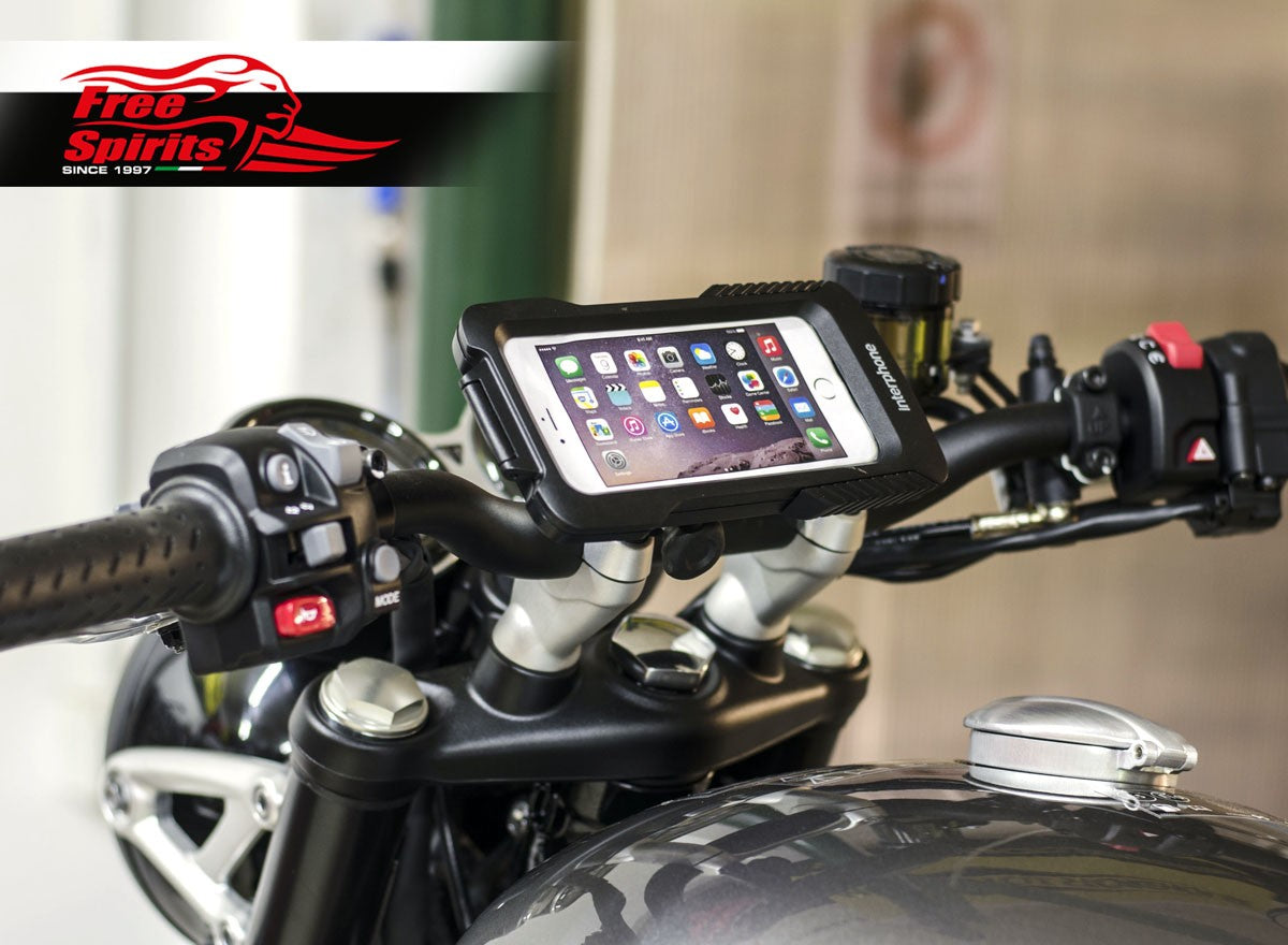 Free Spirits Cell Phone Mount for Triumph Speed Twin