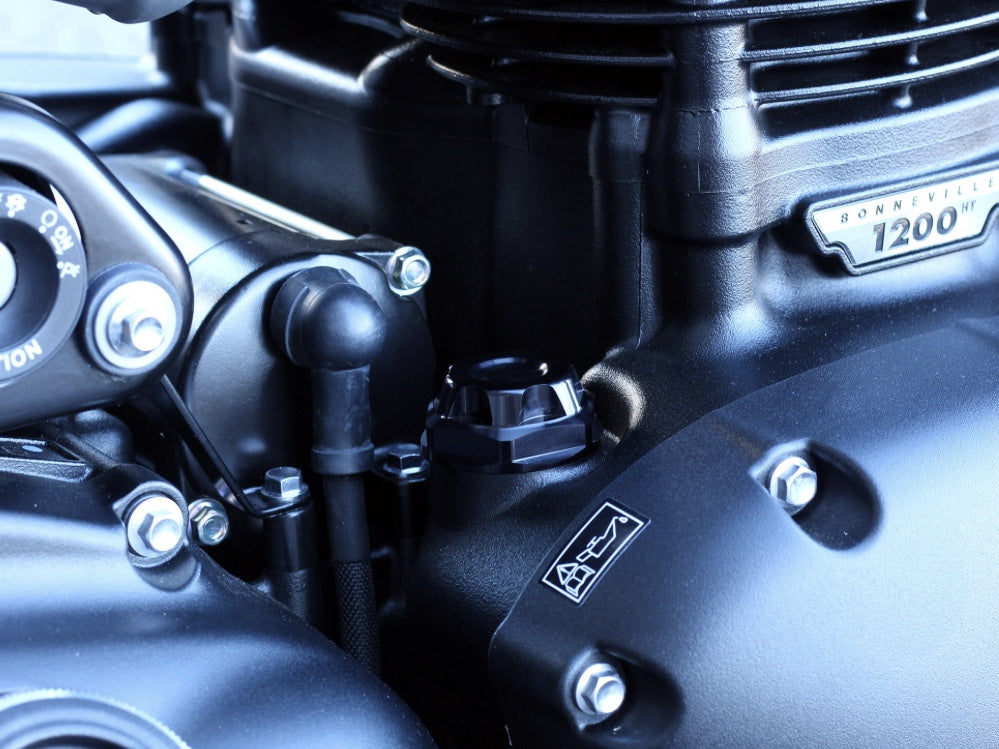 Wunderkind Billet Oil Cap - Triumph Bobber and all Classics