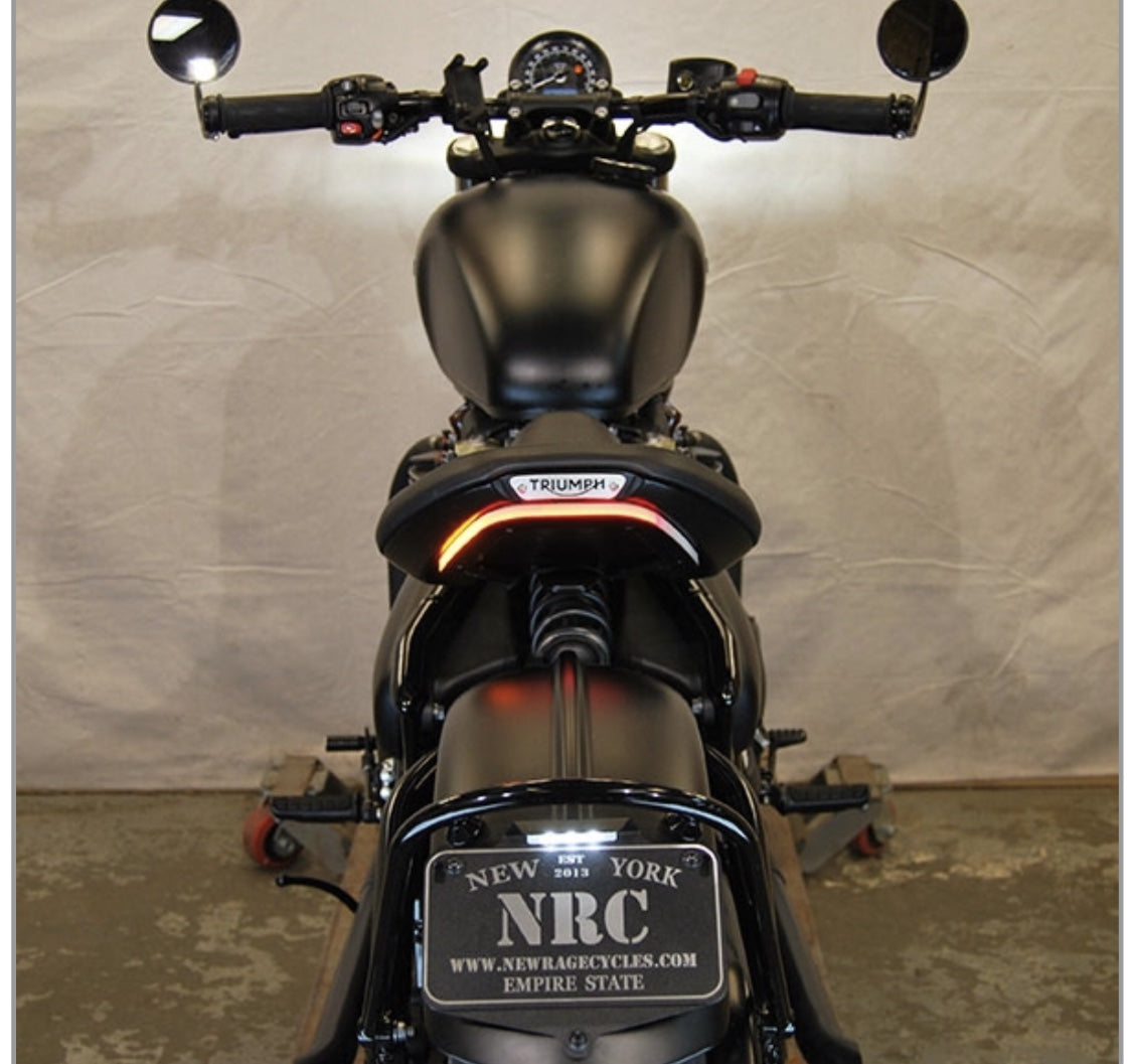 New Rage Cycles Triumph Bobber Fender Eliminator Kit