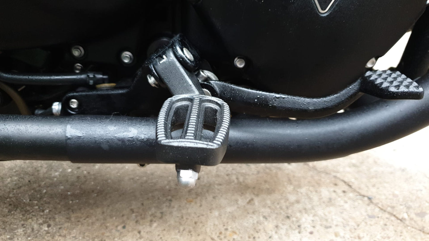 Motone Ranger Foot Peg Set - Triumph Bobber - Black