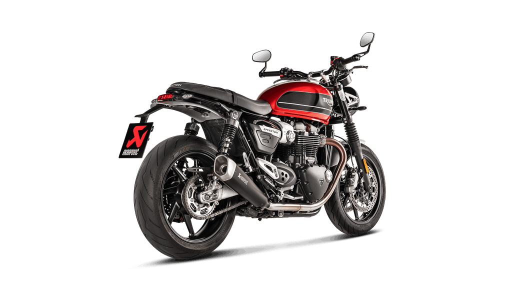 Akrapovic Titanium Slip Ons - Triumph Thruxton R / Speed Twin