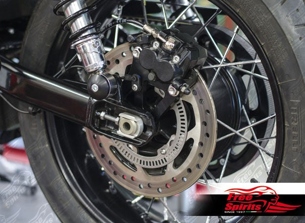 Free Spirits Rear Caliper Relocation kit - 2016+ Triumph Classics
