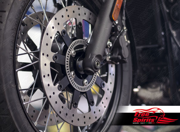 Free Spirits 340MM Floating Rotor Upgrade Kit - 2016-2020 Triumph Bonneville T120 / Thruxton 1200 Standard