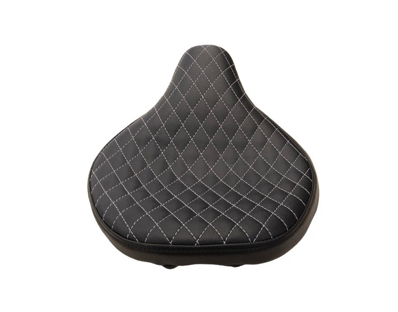 British Customs DIAMOND STITCH GEL SEAT FOR BONNEVILLE BOBBER
