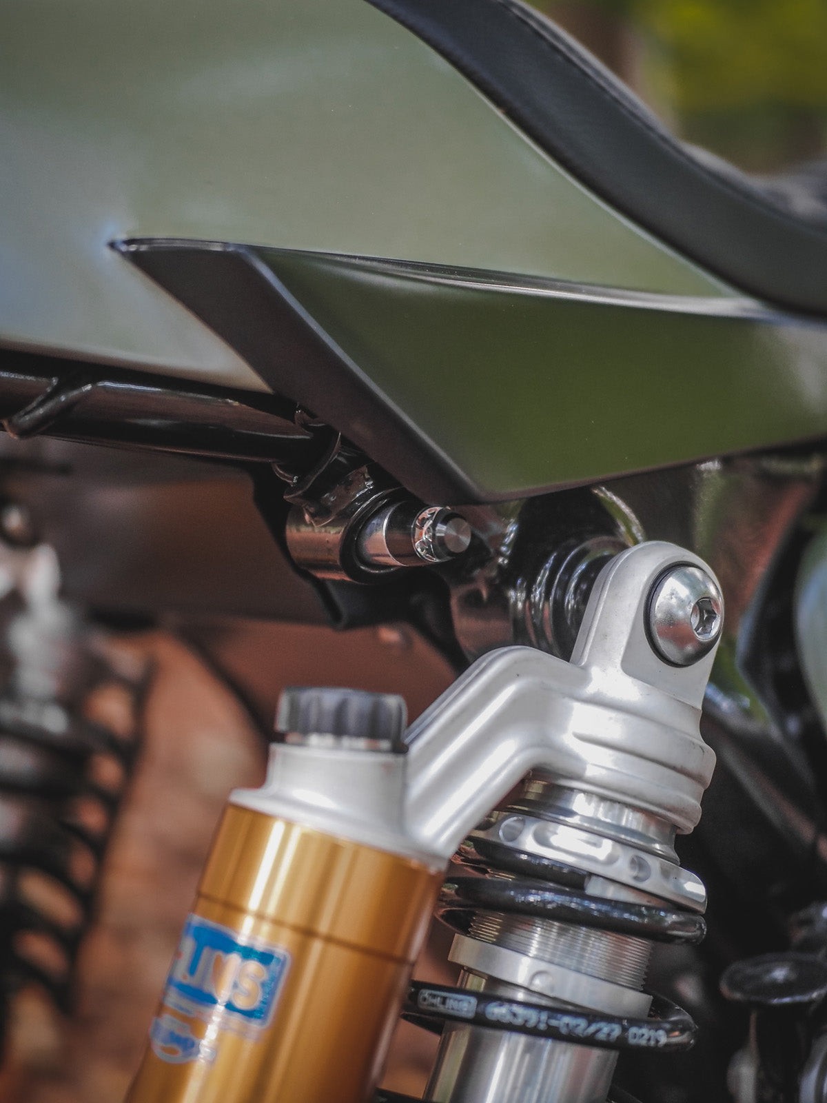 ClassicBike Raisch Rear Turn Signal Brackets - Triumph Scrambler 1200 XE/XC